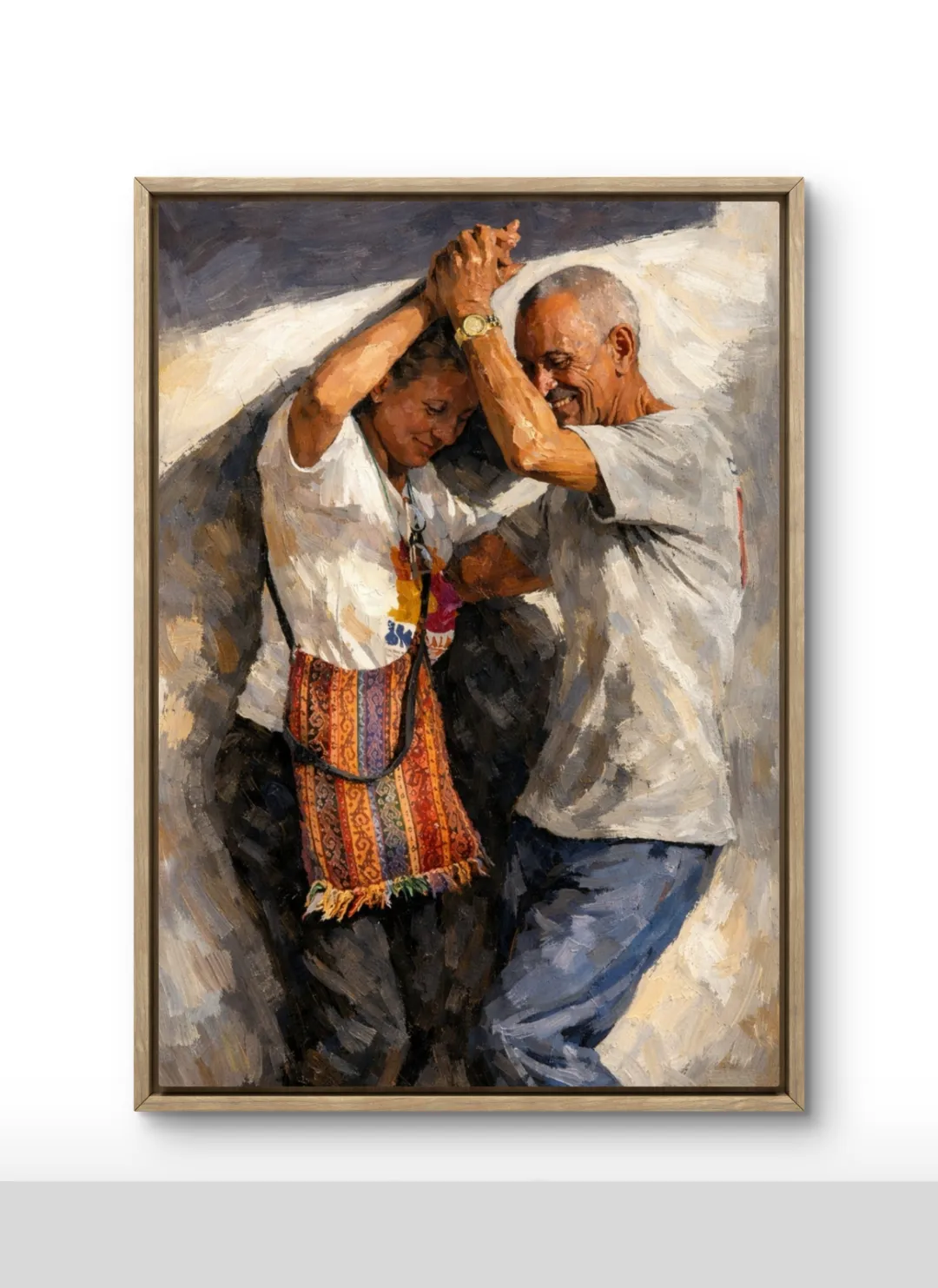 Couple Dancing Art